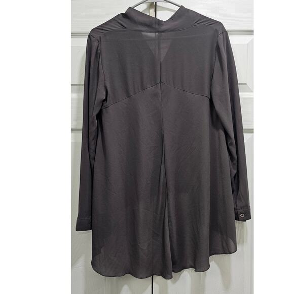 Lapis Blouse Size Small Gray - Picture 3 of 3